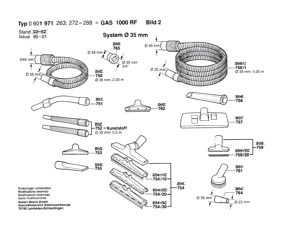 New Genuine Bosch 1609201685 Compression Spring