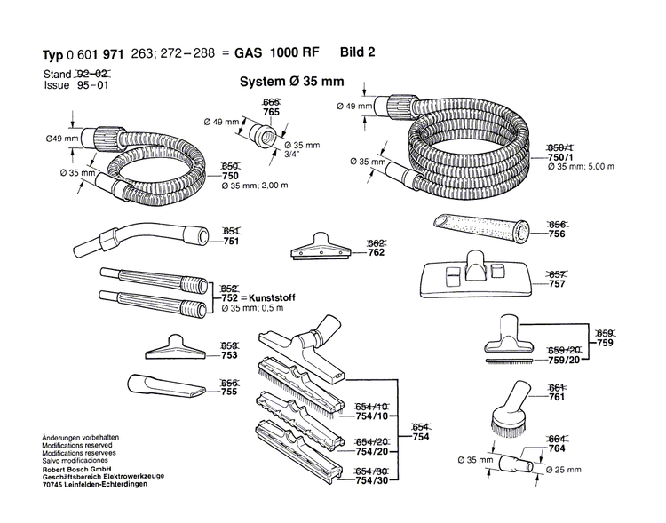 New Genuine Bosch 1609201685 Compression Spring