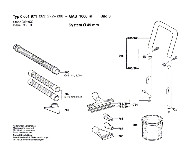 New Genuine Bosch 1609201685 Compression Spring