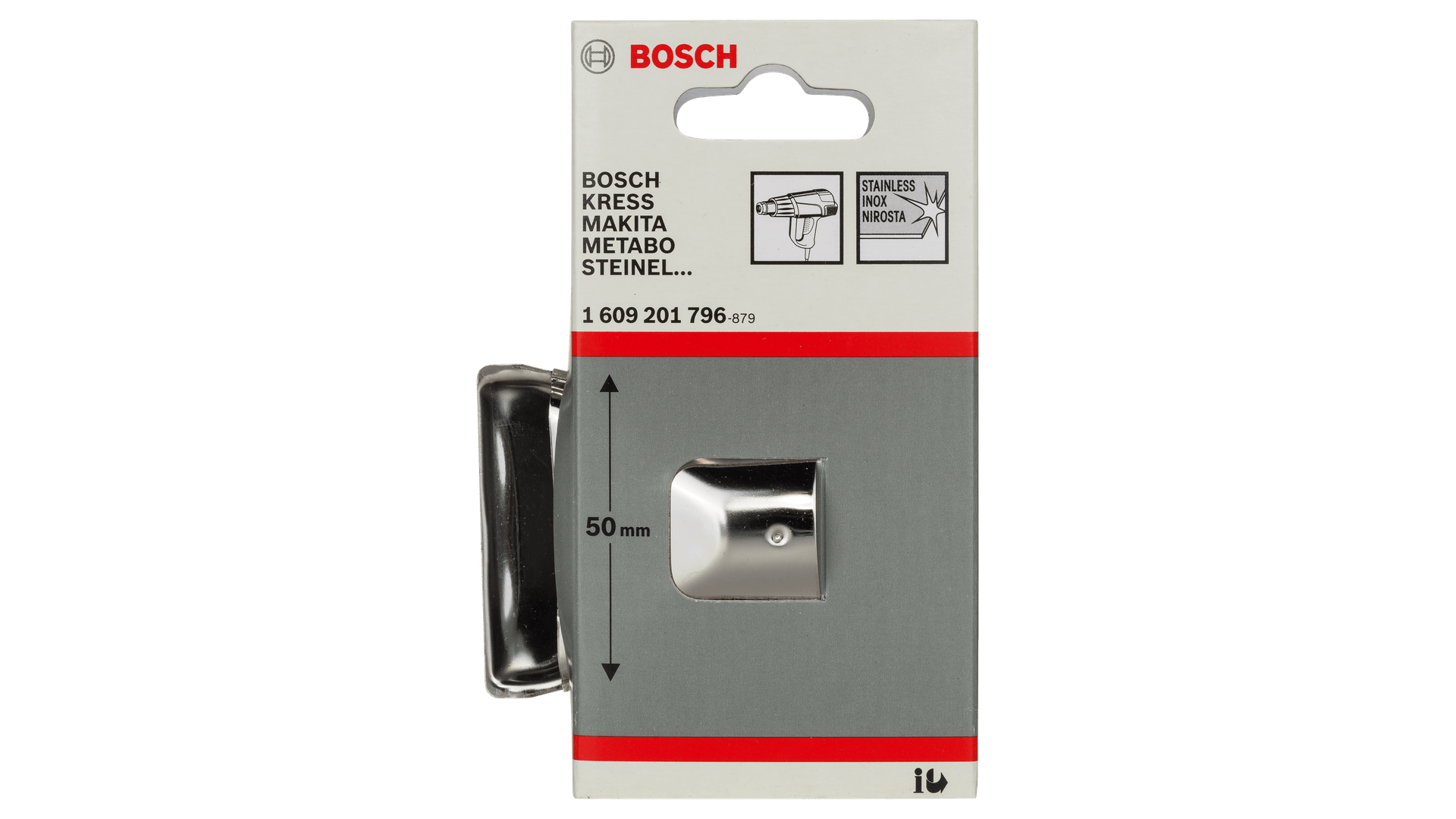 New Genuine Bosch 1609201796 Heat Gun Surface Glass Protection Nozzle For heat