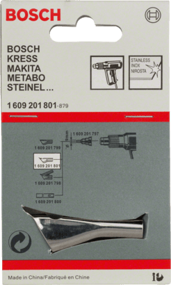 New Genuine Bosch 1609201801 Heat Gun Welding Nozzle For heat guns