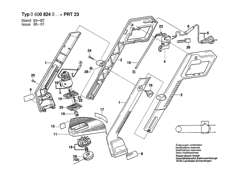New Genuine Bosch 1609202319 Insulating Plate