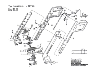 New Genuine Bosch 1609202324 Support clamp