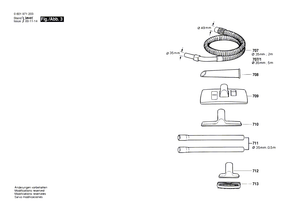 New Genuine Bosch 1609202573 Guide Sleeve