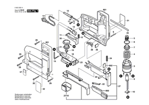 New Genuine Bosch 1609202598 Hopper