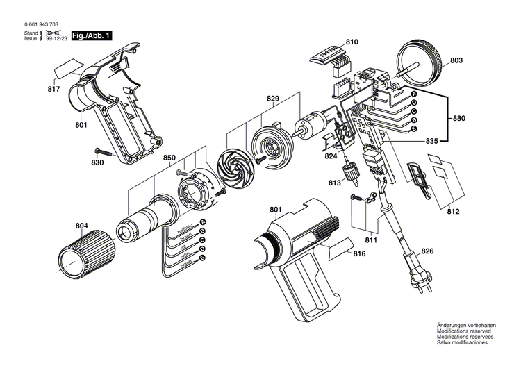 New Genuine Bosch 1609202602 Housing Section