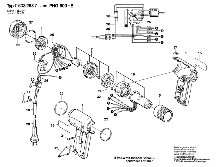 New Genuine Bosch 1609202794 Transport Bracket