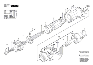 New Genuine Bosch 1609202995 Motor Protection Switch
