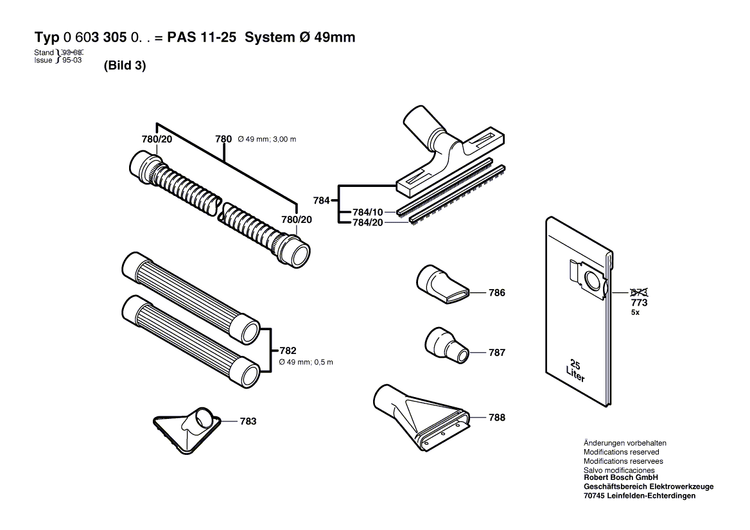 New Genuine Bosch 1609203179 Locking Piece