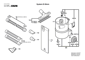 New Genuine Bosch 1609203185 Socket