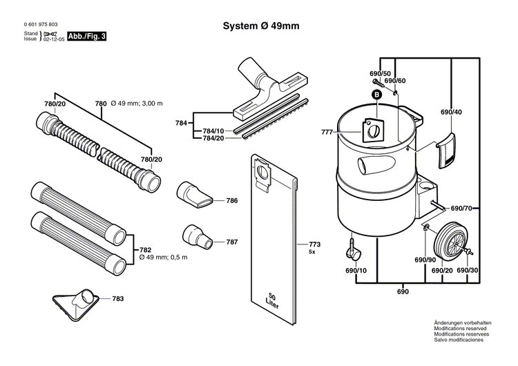 New Genuine Bosch 1609203185 Socket