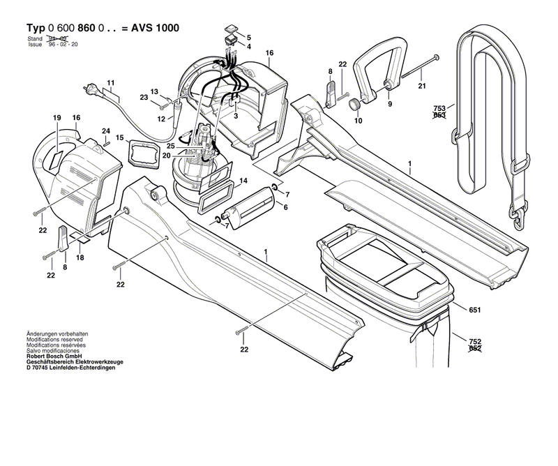 New Genuine Bosch 1609203364 Rotary Slide