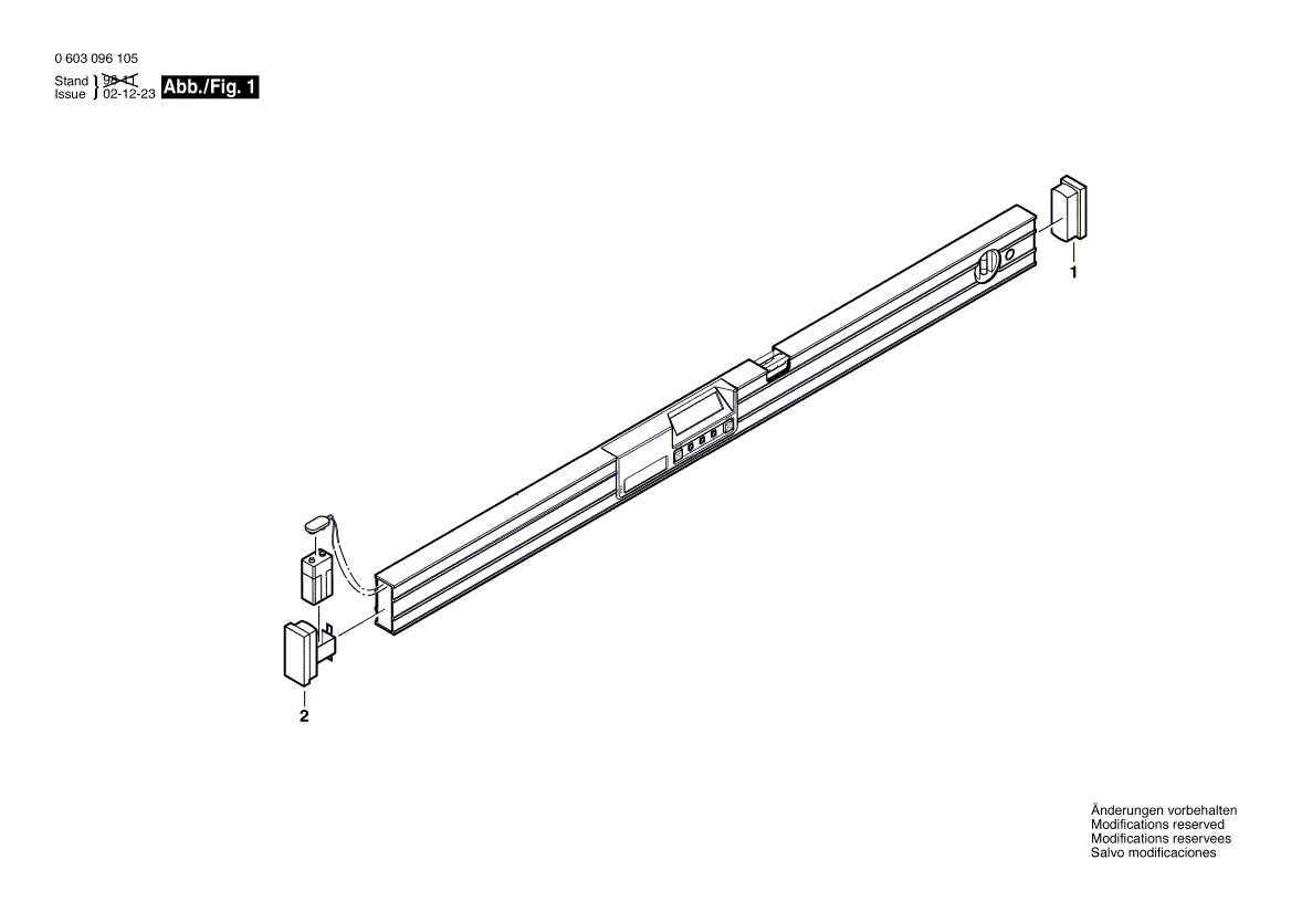 New Genuine Bosch 1609203525 Battery Protective Cover