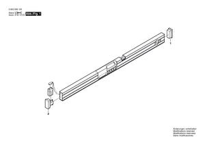 New Genuine Bosch 1609203525 Battery Protective Cover