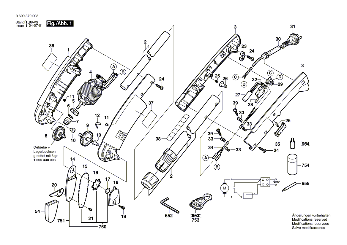 New Genuine Bosch 1609203558 Chain Pinion