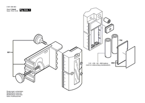 New Genuine Bosch 1609203614 Parts Set