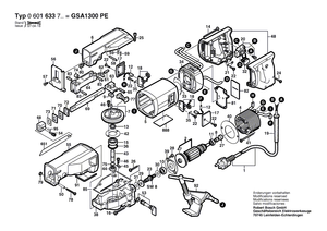 New Genuine Bosch 1609203724 Coiled Spring Pin