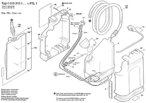 New Genuine Bosch 1609203924 Connecting Cable