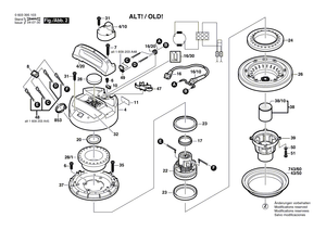 New Genuine Bosch 1609203A55 Support Frame