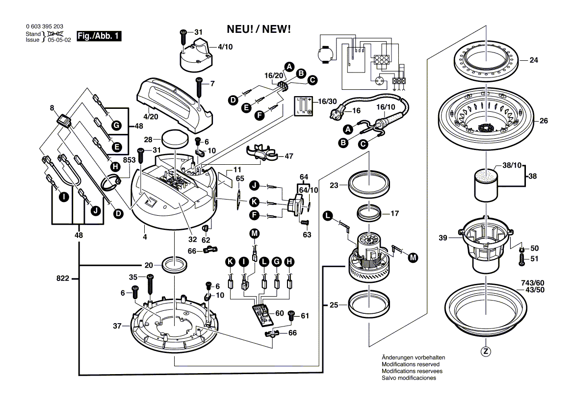 New Genuine Bosch 1609203A83 Socket