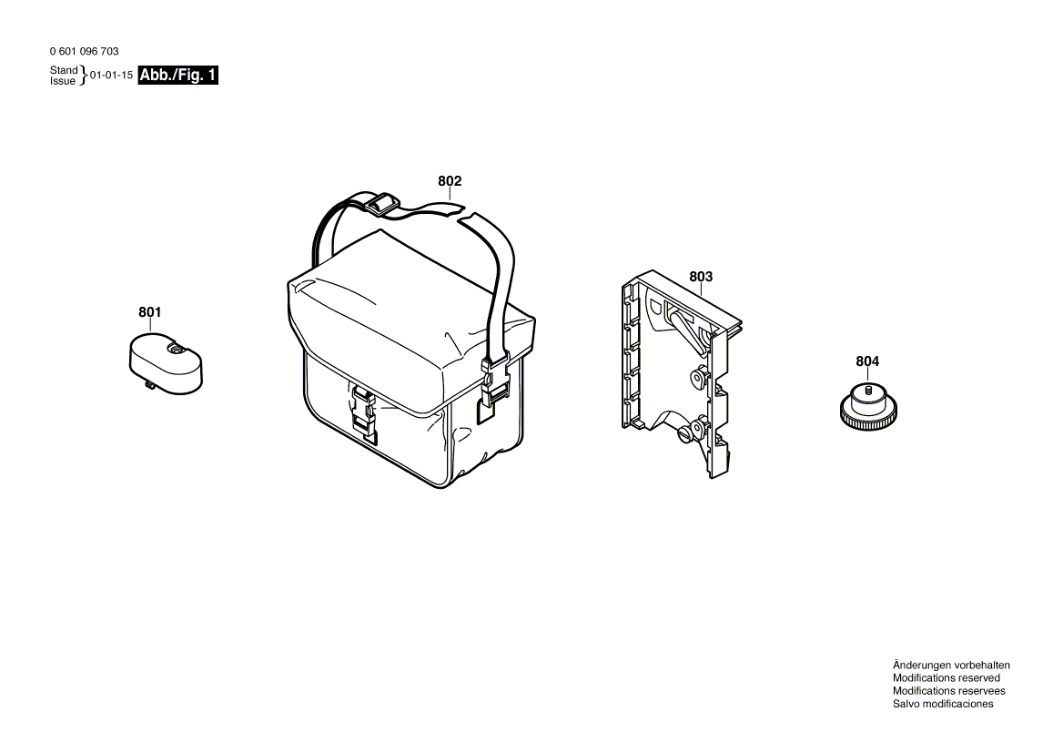 New Genuine Bosch 1609203C09 Support
