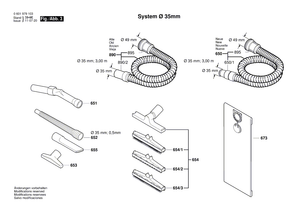 New Genuine Bosch 1609203C47 Attachment Vibrator