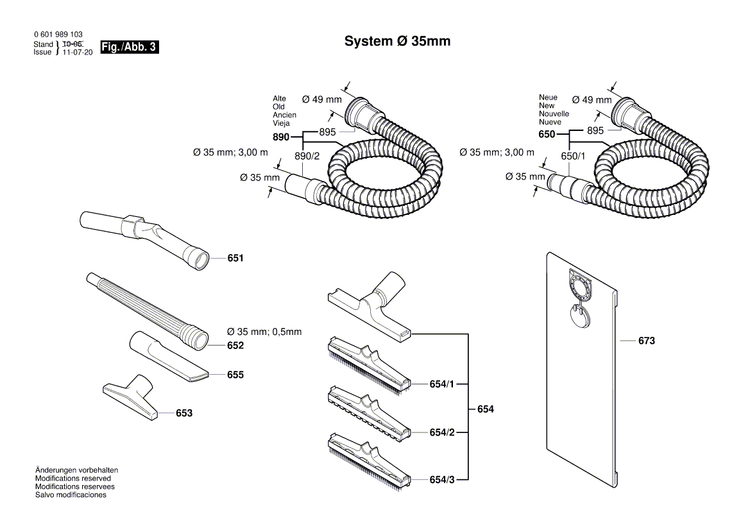 New Genuine Bosch 1609203C50 connecting terminal