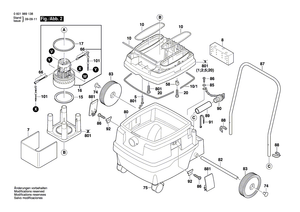 New Genuine Bosch 1609203C71 Locking Pin