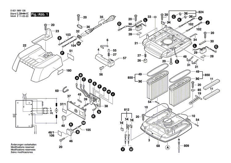 New Genuine Bosch 1609203C72 Coupler Link