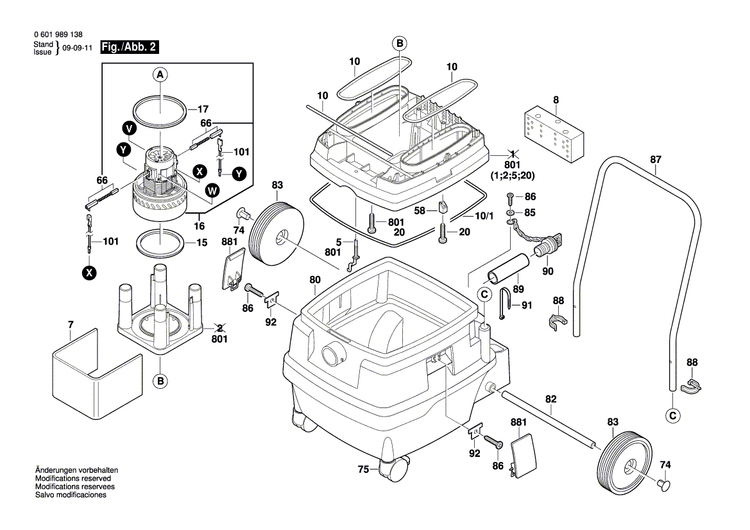 New Genuine Bosch 1609203C73 Lock Spring