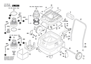 New Genuine Bosch 1609203C90 Axle