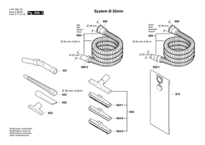 New Genuine Bosch 1609203C99 Air Filter