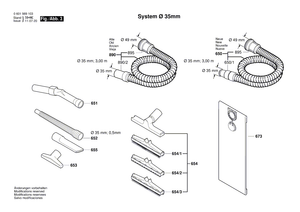 New Genuine Bosch 1609203D00 Plug