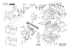 New Genuine Bosch 1609203D16 Printed-Board Assembly