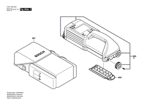New Genuine Bosch 1609203D44 Wheel Set