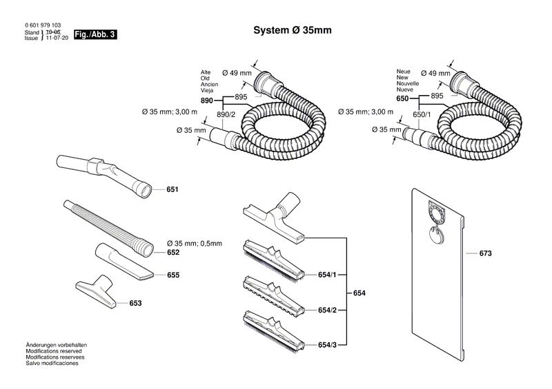 New Genuine Bosch 1609203D78 Socket