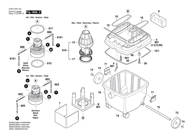 New Genuine Bosch 1609203D95 Printed-Board Assembly