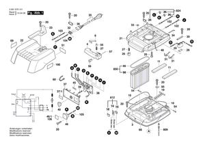 New Genuine Bosch 1609203D95 Printed-Board Assembly