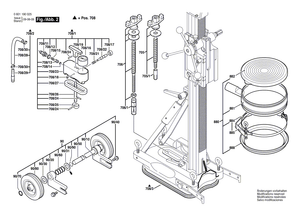 New Genuine Bosch 1609203E33 Support bracket