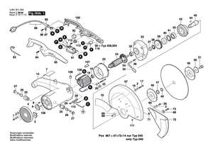 New Genuine Bosch 1609203E63 Screw