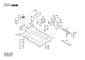 New Genuine Bosch 1609203E74 Gear Housing