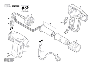 New Genuine Bosch 1609203H56 Protective Tube