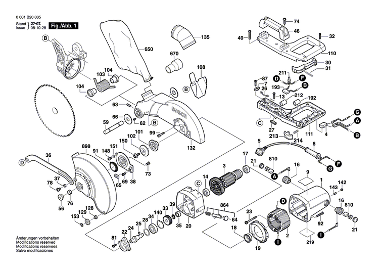 New Genuine Bosch 1609203J31 Stator