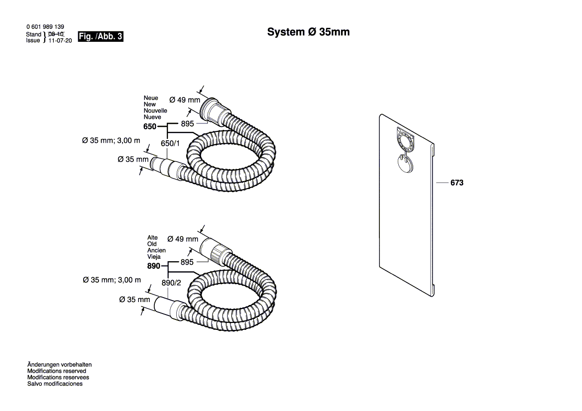 New Genuine Bosch 1609203K65 Printed-Board Assembly