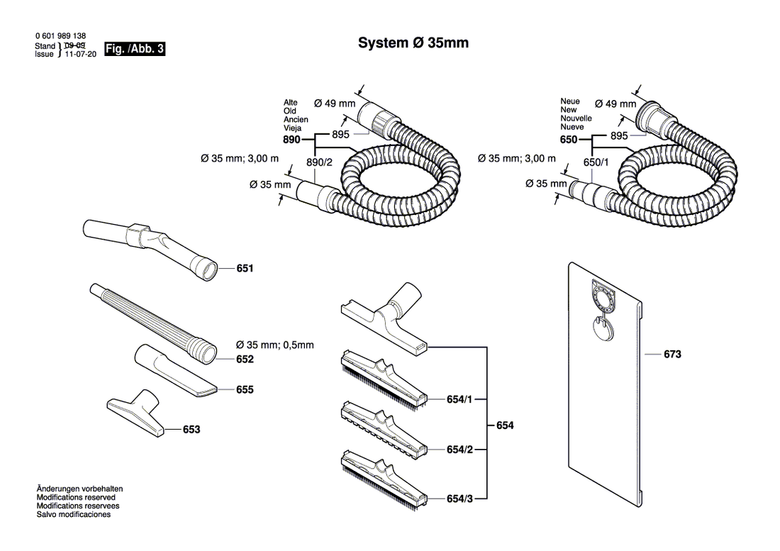 New Genuine Bosch 1609203K71 Printed-Board Assembly
