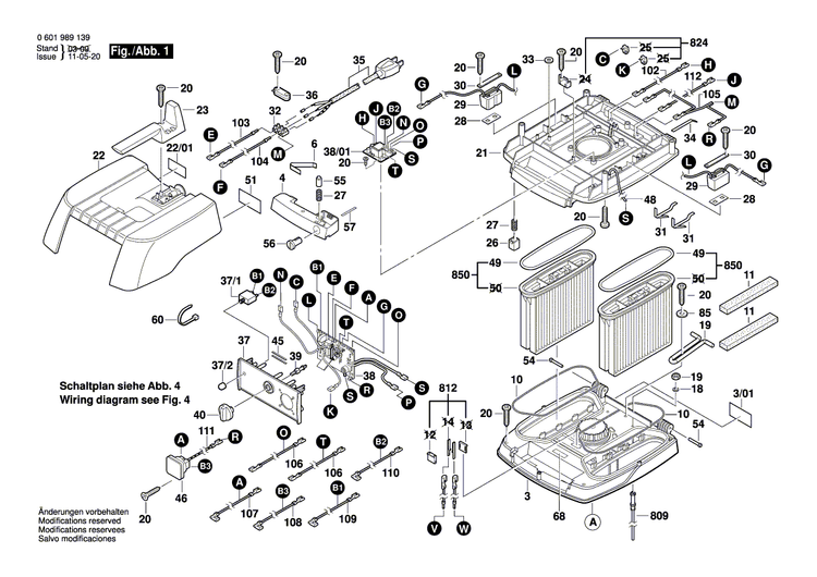 New Genuine Bosch 1609203K78 Connecting Cable