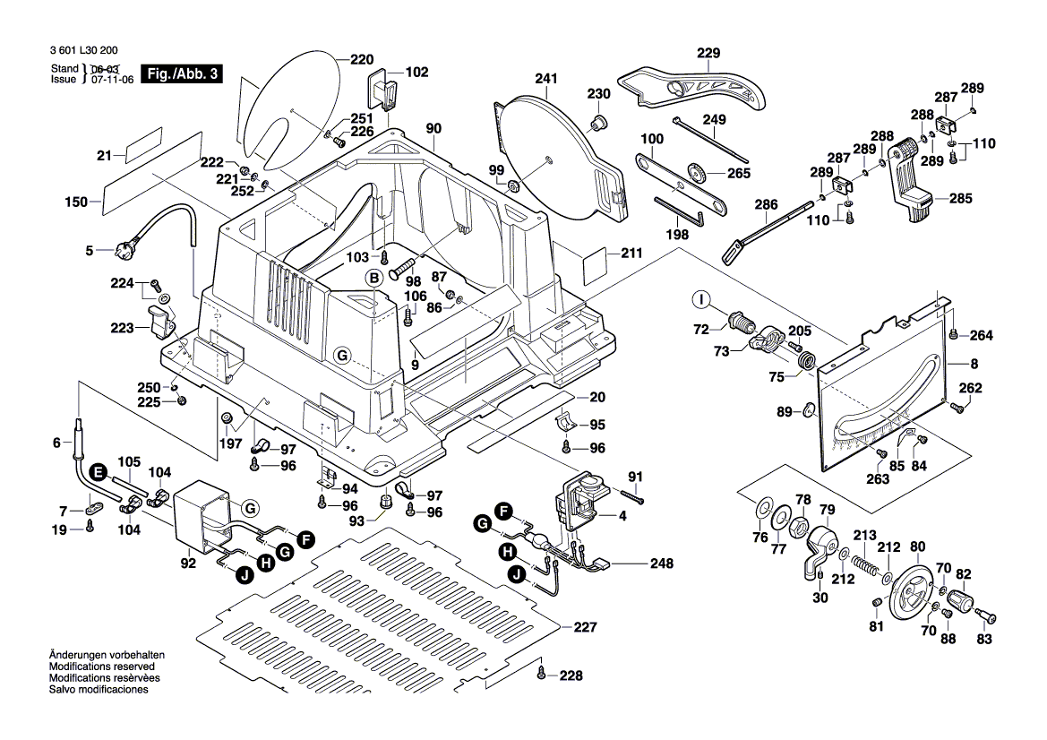 New Genuine Bosch 1609203L01 Sticker