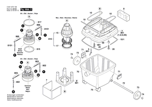 New Genuine Bosch 1609203L67 Attachment Vibrator