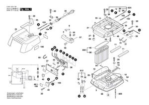 New Genuine Bosch 1609203L67 Attachment Vibrator