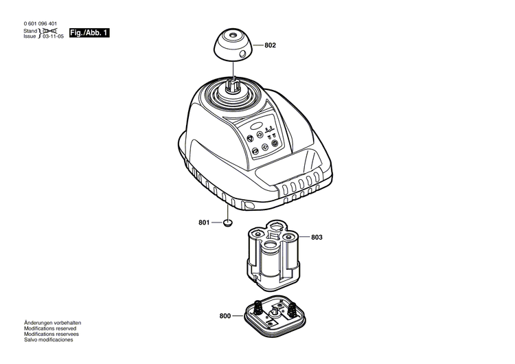 New Genuine Bosch 1609203M03 Parts Set